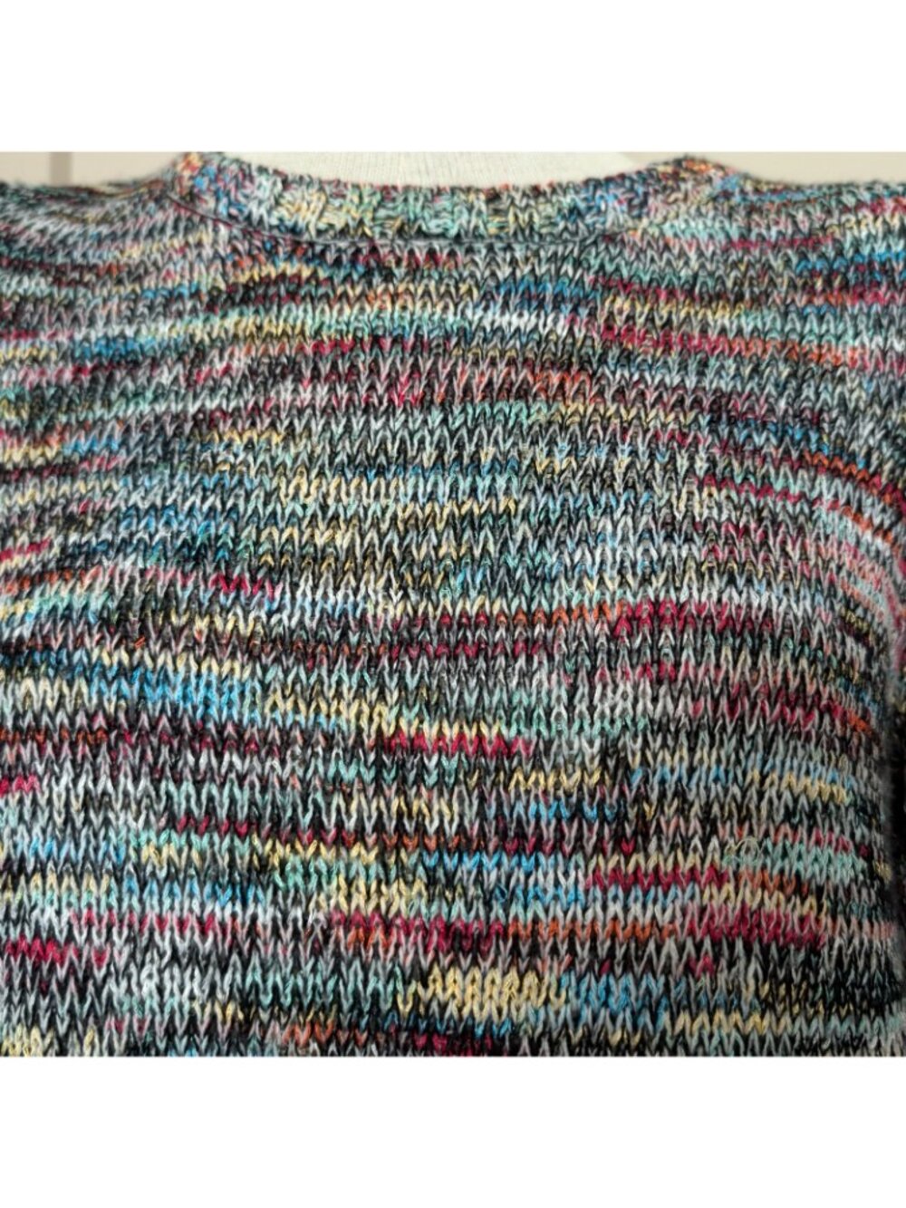 Kim Rogers Petite Multicolored Swester 3/4 Sleeve Size PM Lightweight -48lp - Picture 3 of 10